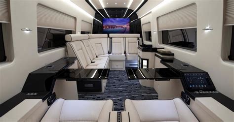 See Photos Of Ultra Luxe Mercedes Benz Vans That Have Huge