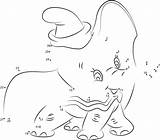 Volante Dumbo Elefante sketch template