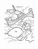Jonah God Coloring Disobeys Bible Pages Kids Stories sketch template