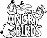 Angry Birds Coloring Pages Printable Bird Cool Colouring Color Sheets Cartoon Book Colorear Print sketch template