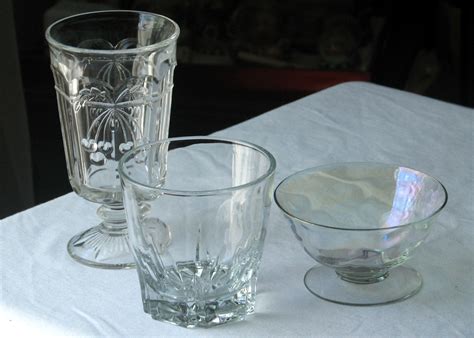 glassware shapes table setting charm