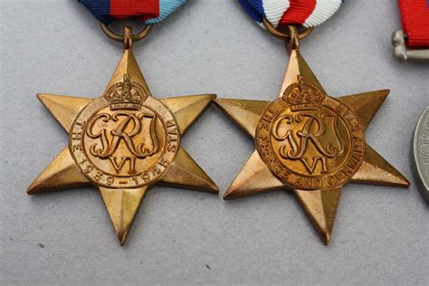 Named British Ww2 Medals