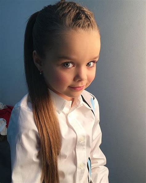 russian six year old girl anastasia knyazeva is called the most
