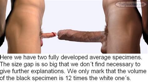 Average White Vs Average Black  In Gallery Penis Size