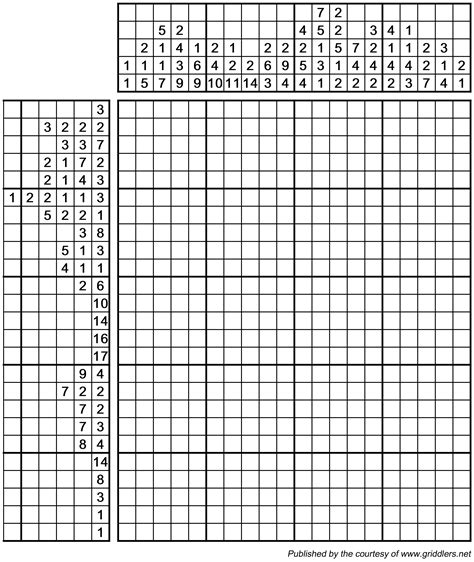 nonogram wikipedia printable nonogram puzzles printable crossword puzzles