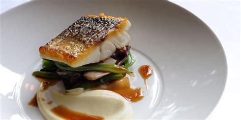 Sea Bass Recipe With Smoked Bacon And Chicory Great