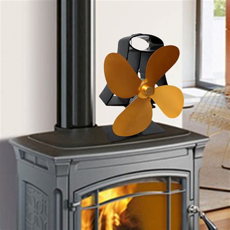 aihome powered stove fan fireplace fan quiet operation  woodenlog burnerfireplace walmart