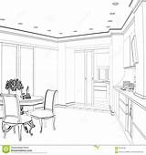Schizzo Interno Appartamento sketch template