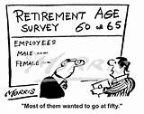Survey Cartoon Retirement Ref Age Cartoons Friends sketch template