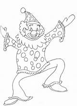 Joker Coloring Pages Kids Circus Clown Pdf Open Print  Cartoon Popular sketch template
