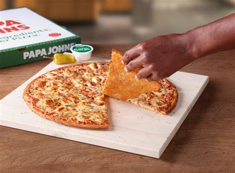 Papa John’s Has A New Pizza With Crispy Cheese On The Bottom