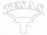 Coloring Texas Longhorns Nfl Pages Printable sketch template