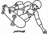 Skateboard Drawing Getdrawings sketch template