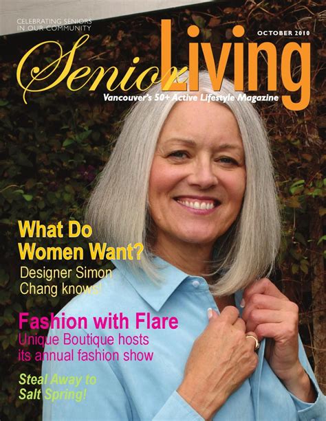 senior living magazine vancouver edition october   inspired