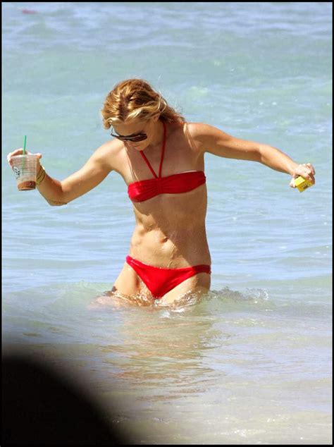 kate hudson tiny red bikini beach nude celebrities