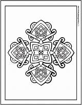 Celtic Coloring Pages Cross Recovery Printable St Colorwithfuzzy Color Irish Print Getcolorings Symbol Getdrawings Gaelic Ornate Scottish Celti sketch template