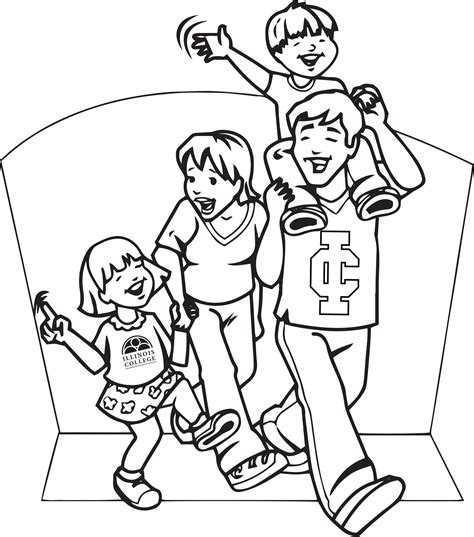 illinois college coloring pages illinois college