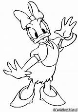 Daisy Duck Coloring Pages Disney Donald Kids Printable Mouse Mickey Drawing 塗り絵 Color Ducklings Mallard Baby Sheets Way Make ディズニー sketch template
