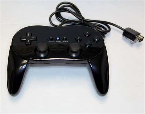 replacement pro controller  wii black  mars devices walmartcom