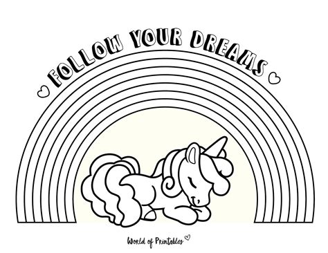 unicorn coloring pages  kids adults world  printables
