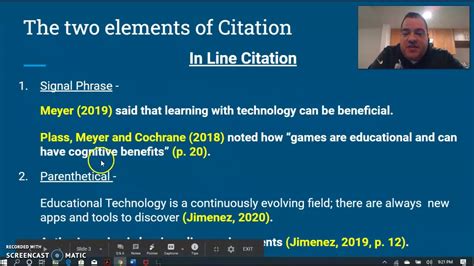 citation  discussion board posts youtube