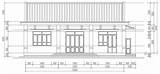 Autocad Elevation Dwg Cadbull Roof sketch template