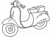 Vespa Coloring Mewarnai Scooter Coloringfolder Malvorlagen Wenn Mal Modellbau Kleurplaat Hello Steine Bemalen Coloringpagesfortoddlers Warna sketch template