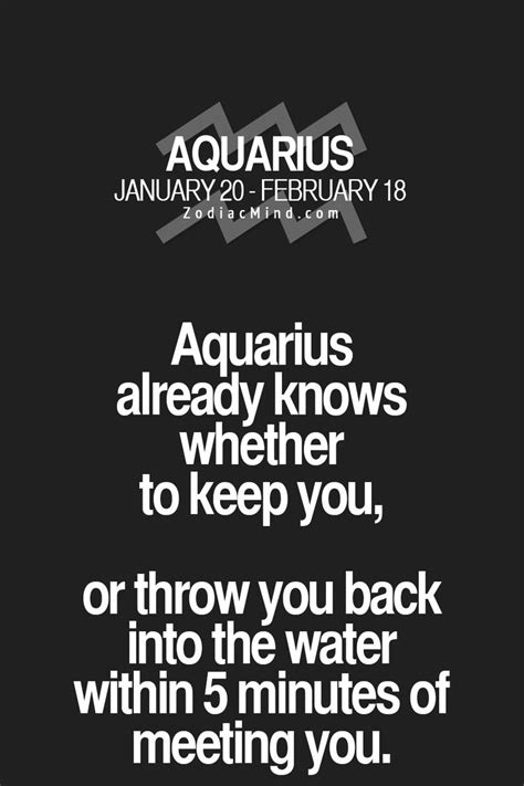 Aquarius Horoscope Aquariuszodiacstarsignhoroscope Aquarius Quotes