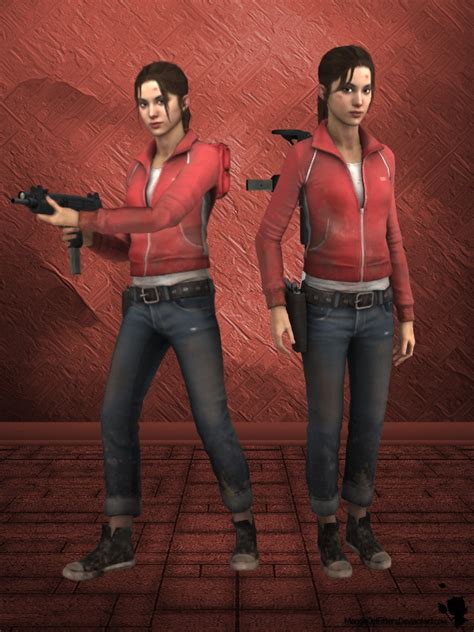 Left 4 Dead Zoey Xps Model V1 5 By Silvermooncrystal On