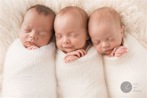 triplets greensboro nc photographer  baby boys triplet newborn