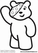 Colouring Pudsey Sheet Print Activity Cartoons Graphisme Ecriture Moyenne Fiches Maternelle Graphies sketch template