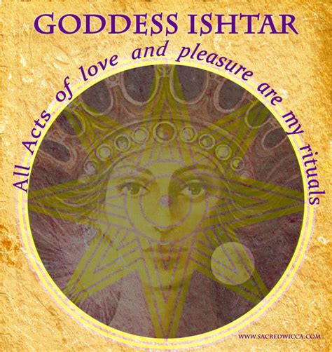 Goddess Ishtar Sacred Wicca