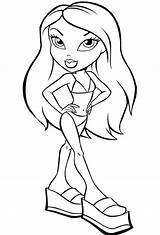 Bratz Coloring Pages Suit Bathing Bikini Baby Printable Kids Colouring Sheets Drawings Doll Dolls Color Drawing Colour Print Books Template sketch template