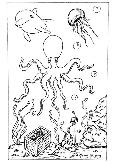 water world greg water worlds adult coloring pages