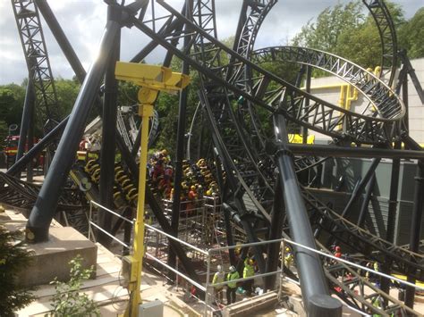 alton towers roller coaster crash park remains closed