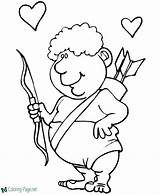 Coloring Valentine Cupid Pages Valentines Printable Happy Anniversary Color Kids Library Clipart Help Printing Print Below Click Raisingourkids Holiday Popular sketch template
