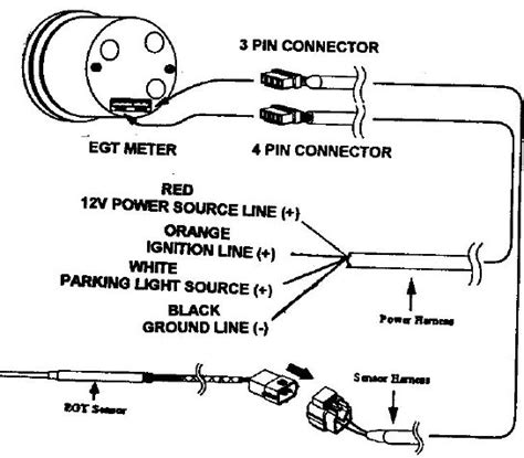 diagram auto gauge tach wiring diagram   mydiagramonline