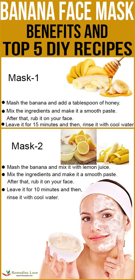 Banana Face Mask Benefits And Top 5 Diy Recipes Remedies Lore