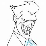 Joker Drawing Easy Draw Drawings Outline Sketch Face Tutorial Step Batman Easydrawingguides Pencils sketch template
