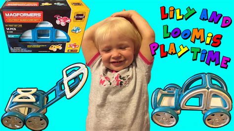 Magformers My First Buggy Toy Review Lily Plays With Her New Toy In
