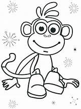 Dora Coloring Pages Explorer Print Color Getcolorings Charming sketch template