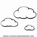 Colorir Nuvens Nuvem sketch template