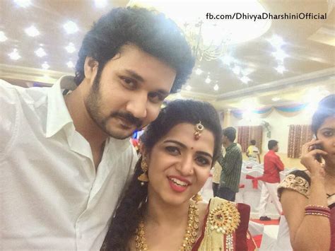 vijay tv anchor dd s divyadarshini wedding photos tamil tv serials