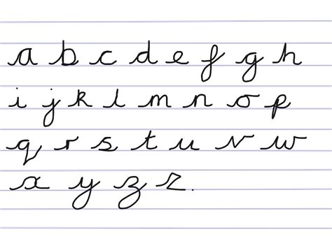 cursive alphabet    capital  small alphabetworksheetsfreecom