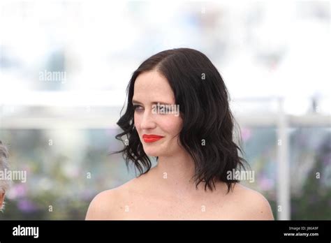 cannes france 27th may 2017 eva green actress based on a true story