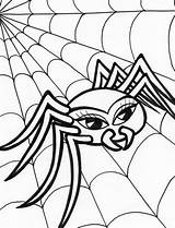 Spider Web Coloring Beautiful Walking Color Tarantula Hideous Colorluna sketch template