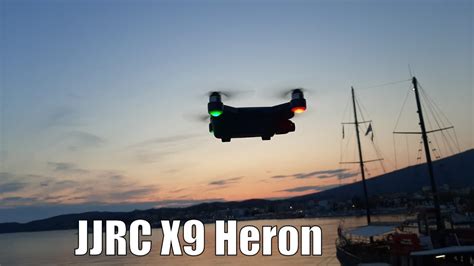 jjrc  heron flight video compilation youtube