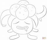 Pokemon Gloom Coloring Pages Printable Color Drawing 1000px 1161 58kb sketch template