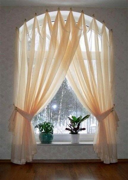 creative ways awesome  hang curtains  curtains  arched