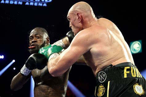 boxer deontay wilder accuses tyson fury  cheating  loaded gloves